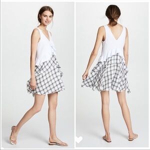 Opening Ceremony Plaid Skater Dress Small